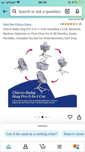 Chicco 4in1 baby - 4in1, seat