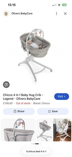 Chicco 4in1 baby - 4in1, crib